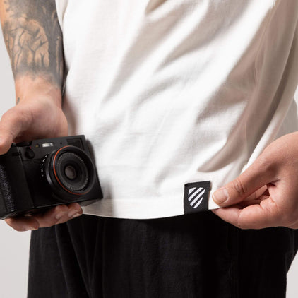 Anatomy Of A Camera T-Shirt Vintage White Image