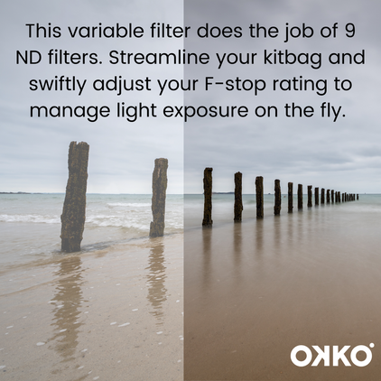 OKKO Pro Variable Neutral Density Filter NDV Image
